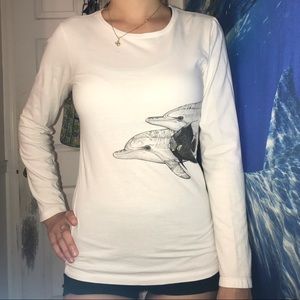 Long sleeve guy Harvey shirt